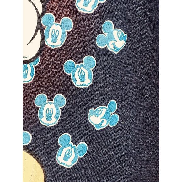 Medium Vtg Adult Mickey Unlimited Velva Sheen Mouse Disney Sweatshirt Navy USA - Picture 10 of 12